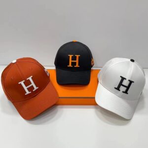 Hermès H Logo Baseball Cap - Adjustable Fit
