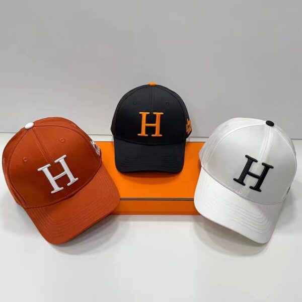 Hermès H Logo Baseball Cap - Adjustable Fit