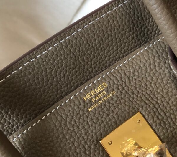 Hermès Birkin 30 - Etoupe Togo Leather with Gold Hardware - Image 5