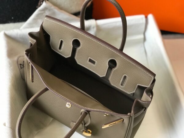 Hermès Birkin 30 - Etoupe Togo Leather with Gold Hardware - Image 4