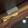 Louis Vuitton Lou Quilted Leather Chain Bag - Dark Brown - Image 5