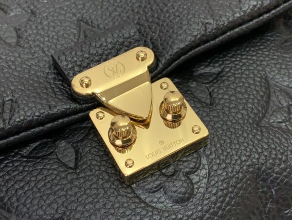Louis Vuitton Pochette Métis Empreinte Leather Bag - Black - Image 8