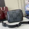 Gucci GG Black Monogram Crossbody Bag - Image 4