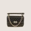 Medium Rockstud Shoulder Bag