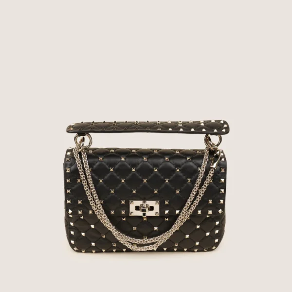 Medium Rockstud Shoulder Bag