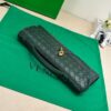 Bottega Veneta Knot Clutch - Dark Green Intrecciato Leather - Image 4