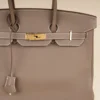 Birkin 35 Etoupe Handbag - Image 7