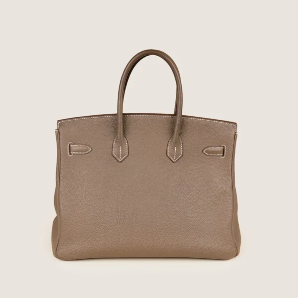 Birkin 35 Etoupe Handbag - Image 3