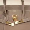 Birkin 35 Etoupe Handbag - Image 8
