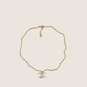 CC Faux Pearl Necklace