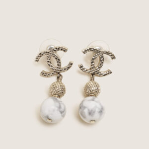 CC Marble Drop Earrings