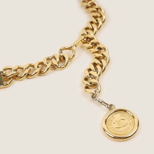CC Medallion Chain Belt