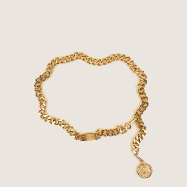 CC Medallion Chain Belt - Image 4