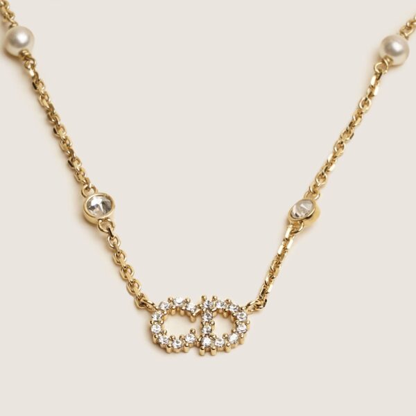 CD Pearl Crystal Necklace - Image 3