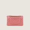 Chanel Classic Flap Bag – Medium in Rose Pink Lambskin - Image 4