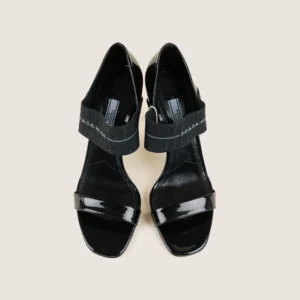 Elasticated Logo Heels