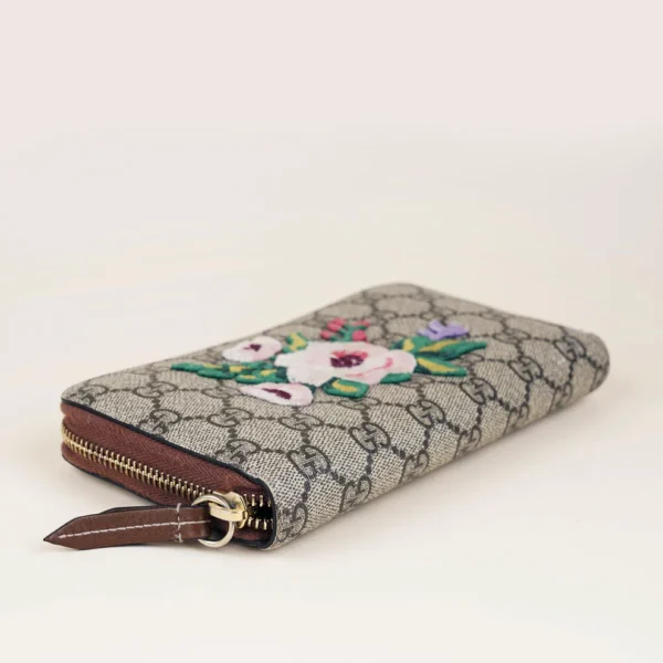 Flower Embroidery Wallet - Image 3
