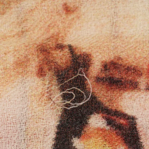 GG Lion Cashmere Shawl - Image 3