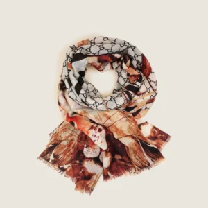 GG Lion Cashmere Shawl