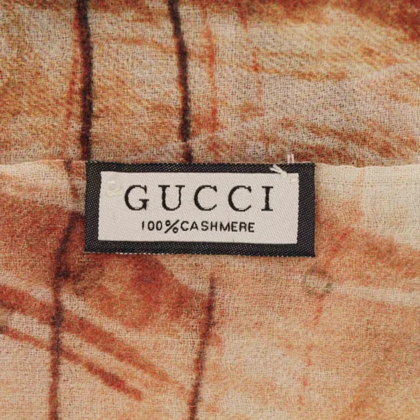 GG Lion Cashmere Shawl - Image 4
