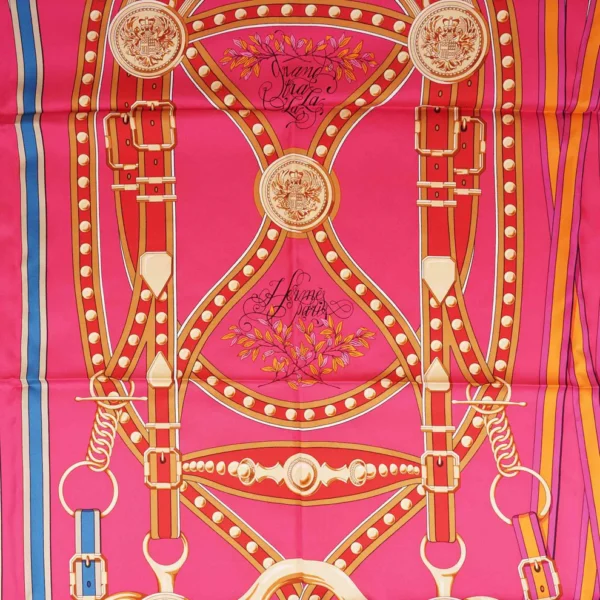 Grand Tralala Silk Scarf - Image 3