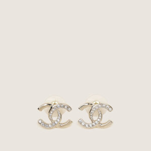 Half Strass CC Earrings