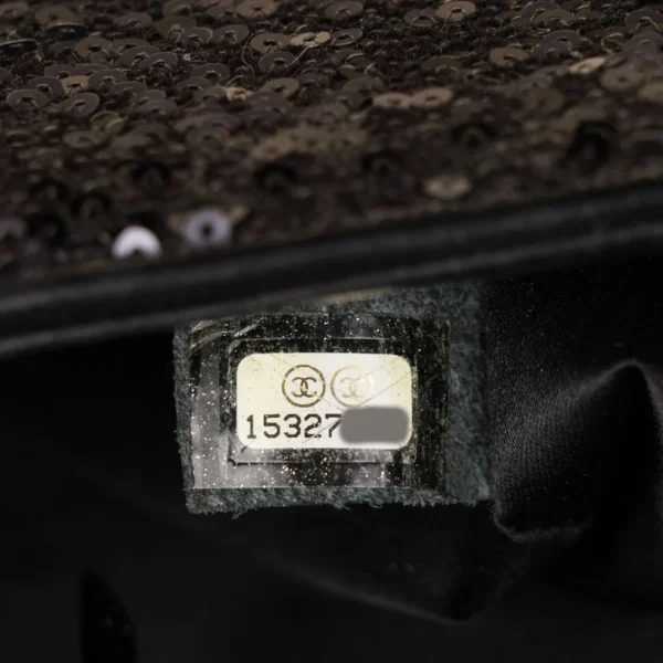 Jumbo Sequin Flap Bag - Image 11