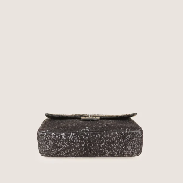 Jumbo Sequin Flap Bag - Image 5