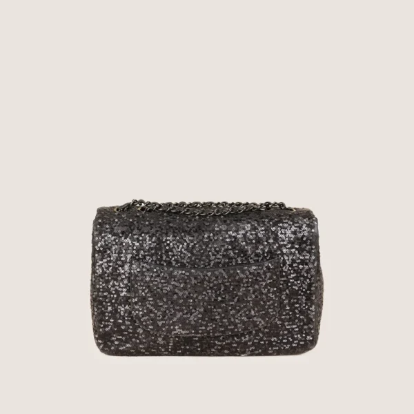 Jumbo Sequin Flap Bag - Image 3