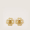 Oversized Vintage CC Clips Earrings - Image 3