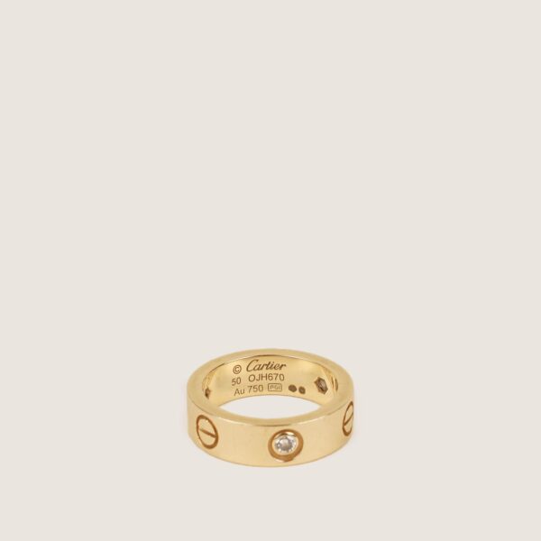 Love Ring 3 Diamonds - Image 4