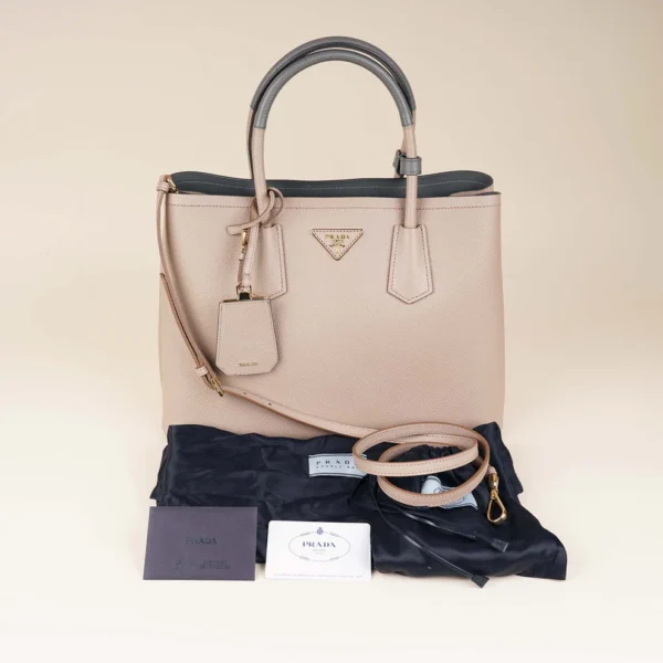 Medium Double Tote Bag - Image 11