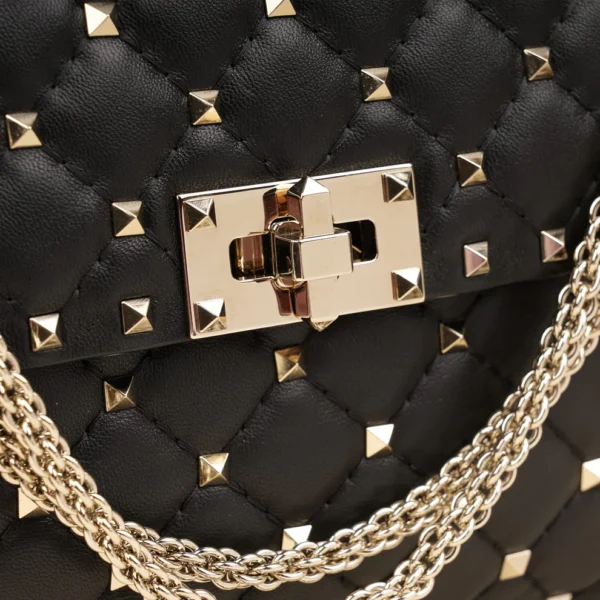Medium Rockstud Shoulder Bag - Image 6
