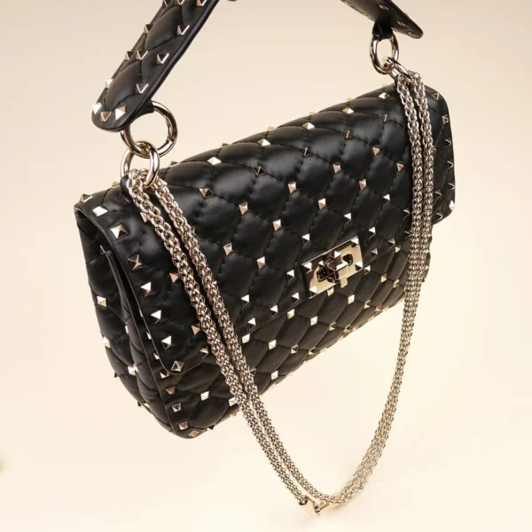 Medium Rockstud Shoulder Bag - Image 5