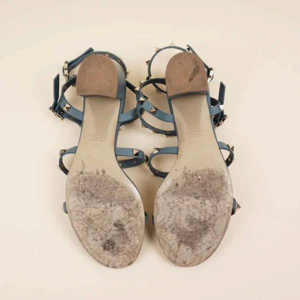 Rockstud Ankle Strap Sandals - Image 4