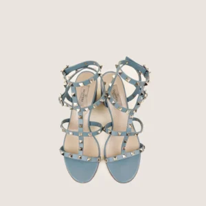 Rockstud Ankle Strap Sandals