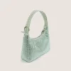 Satin Bag with Crystals - Image 2