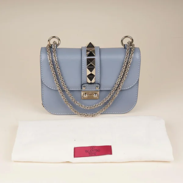 Small Glam Lock Shoulder Bag - Image 9