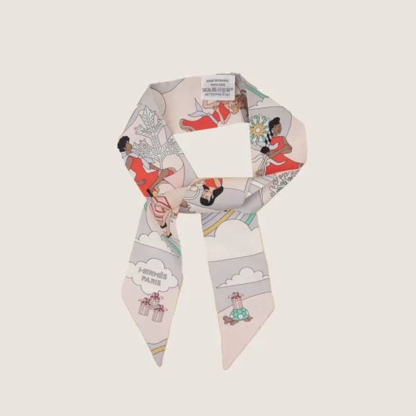 Twilly Silk Scarf - Image 2