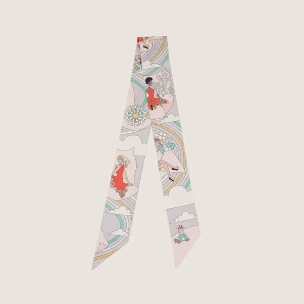 Twilly Silk Scarf - Image 3