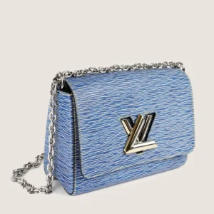 Louis Vuitton Twist MM Bag – Epi Leather in Blue