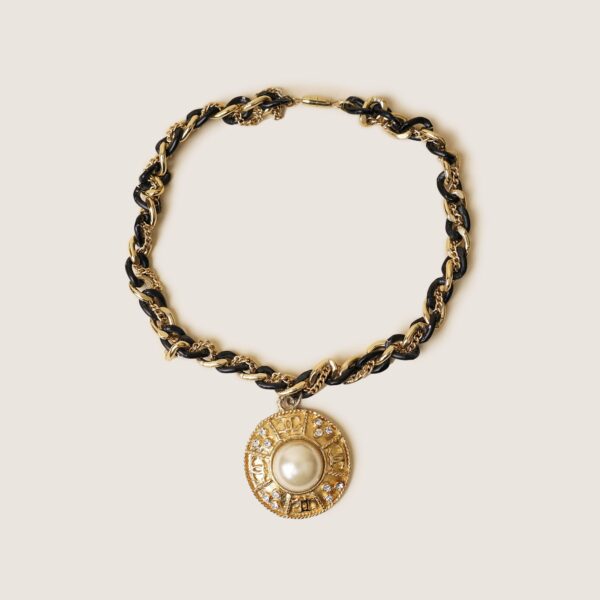 Vintage Medallion Choker Necklace