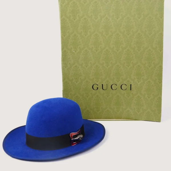 Wide Brim Felt Hat - Image 3